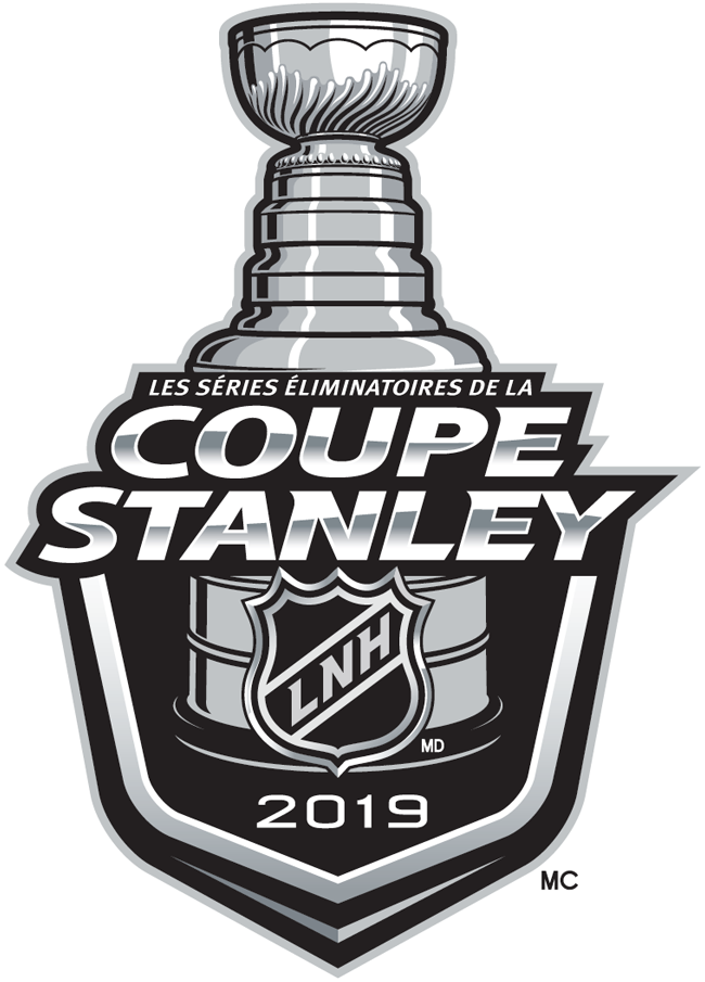 Stanley Cup Playoffs 2019 Alt. Language Logo iron on heat transfer